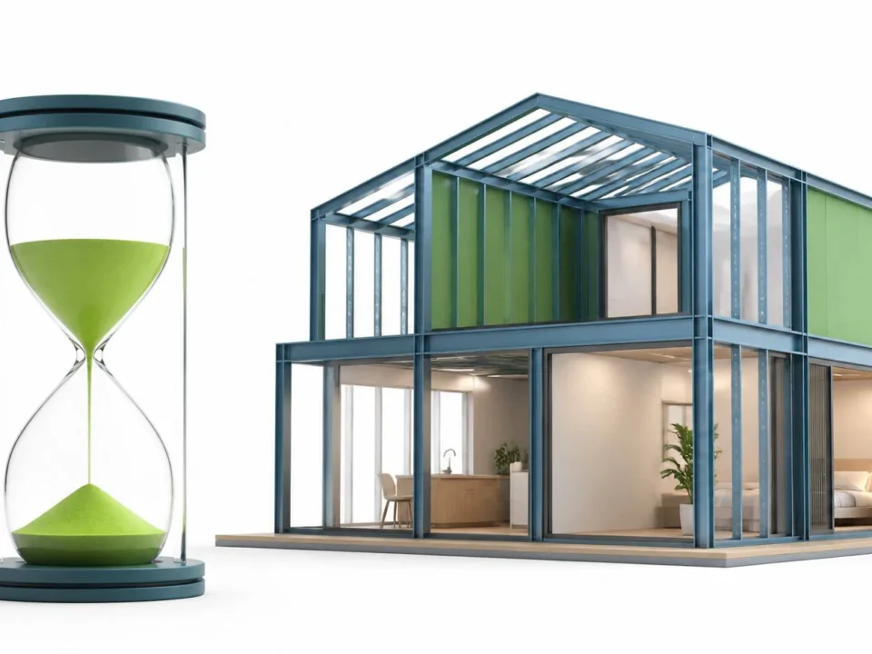 Cuánto tarda en construirse una casa con steel frame