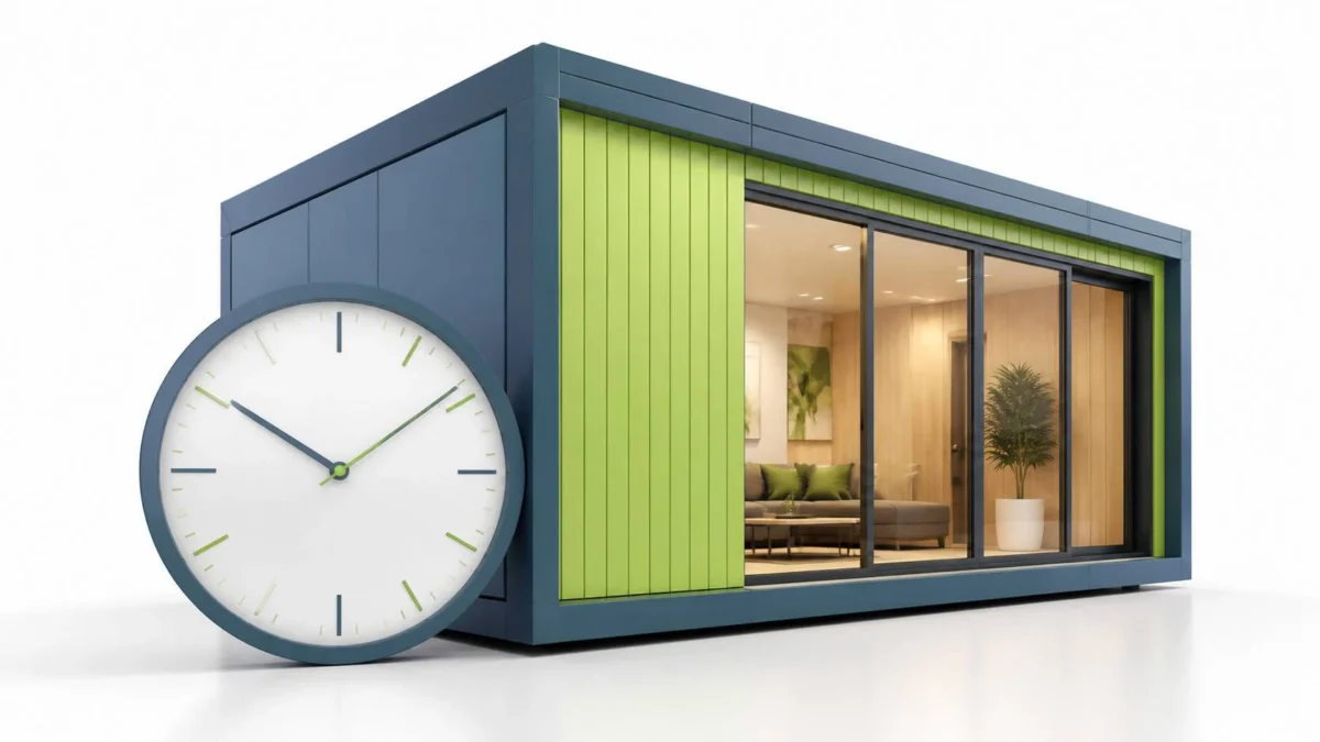 Cuánto tarda en construirse una vivienda modular o prefabricada