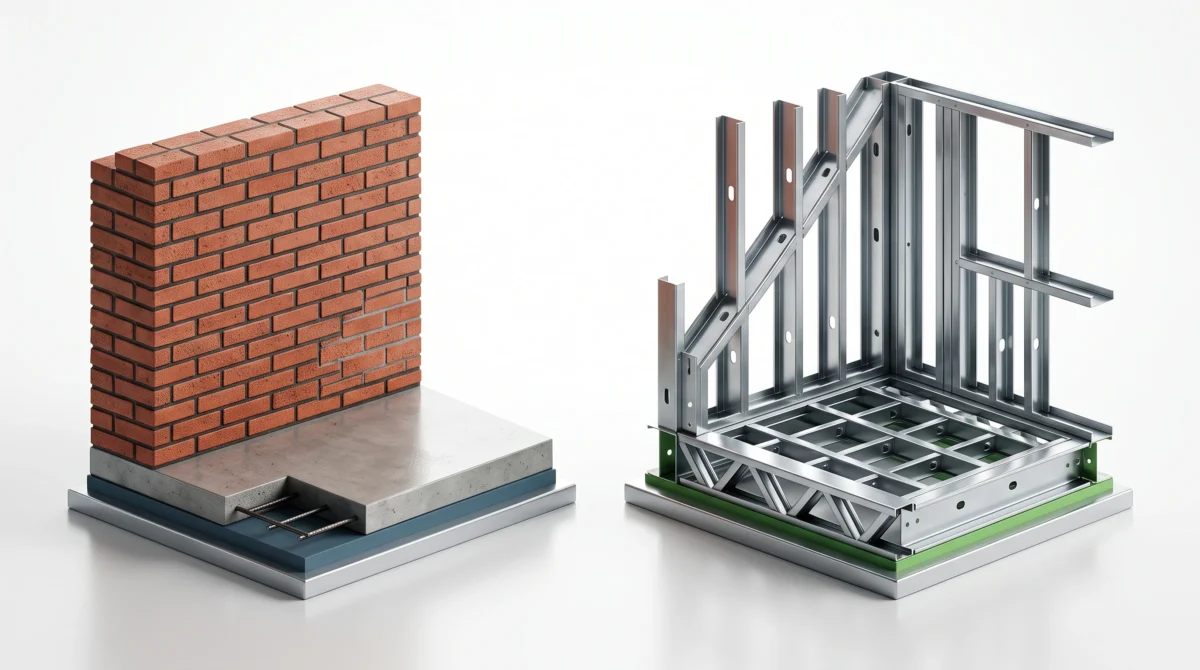 Steel-frame-vs-obra-tradicional-comparativa-de-gestion-plazos-y-equipos-necesarios