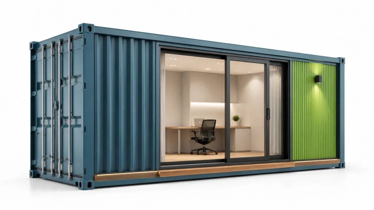 Normativa para contenedores marítimos adaptados como vivienda u oficina en España